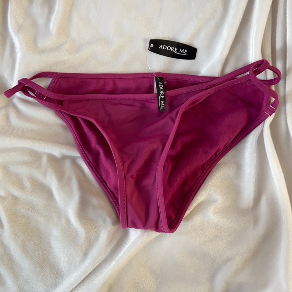 Adore Me “Prew Contour” Magenta Bikini Bottoms